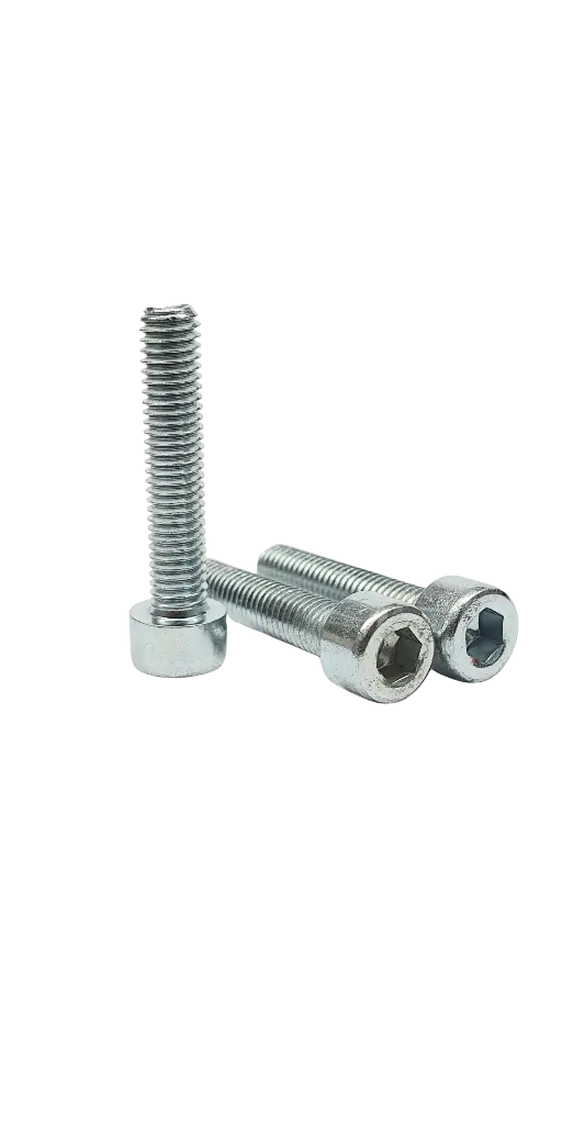 Hex Socket Screw Galvanized White