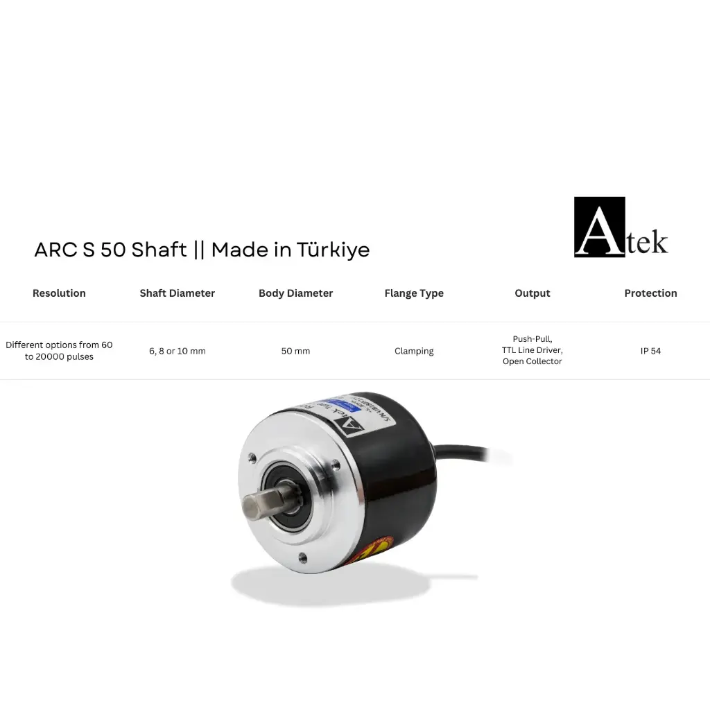 ATEK Incremental Rotary Encoder ARC (Optical)